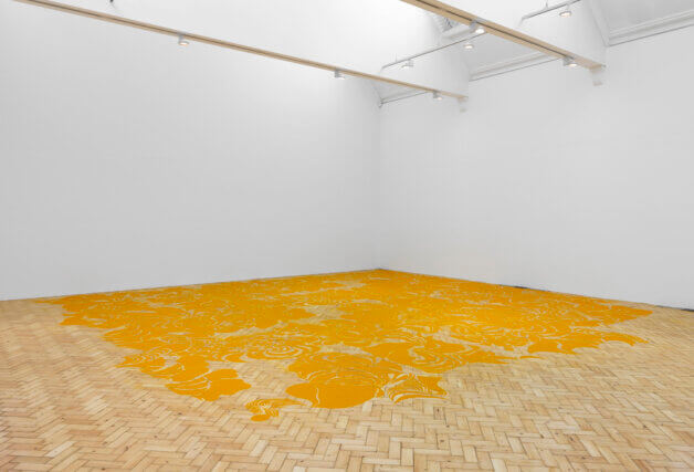 Installation view of Shelagh Wakely: A View from a Window, at Camden Art Centre, 2014. Photo: Marcus J Leith