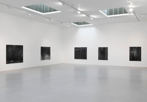 Installation view of Silke Otto-Knapp: Monday or Tuesday at Camden Art Centre, 2014. Photo: Marcus J Leith