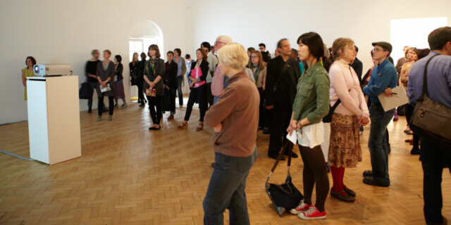 Installation view of Raphael Hefti: Launching Rockets Never Gets Old at Camden Arts Centre 2012 © Raphael Hefti