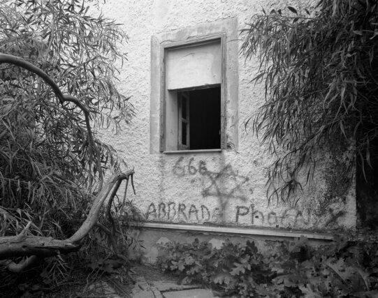 Joachim Koester, The Abbey of Thelema #4 (Morning of the Magicians), 2005. Selenium toned silver gelatin print. Courtesy the artist and Galleri Nicolai Wallner