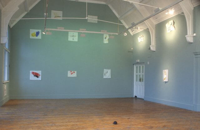 Richard Tuttle, Grey Walls Work, Camden Art Centre, 1996