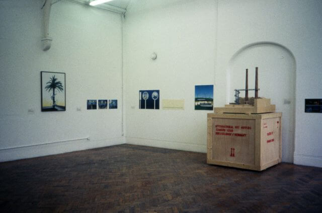 Jean-Luc Vilmouth, installation view of Animal Public, 1995