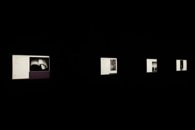 Rose English: A Premonition of the Act, installation view, Camden Art Centre, 2015. Photo: Mark Blower