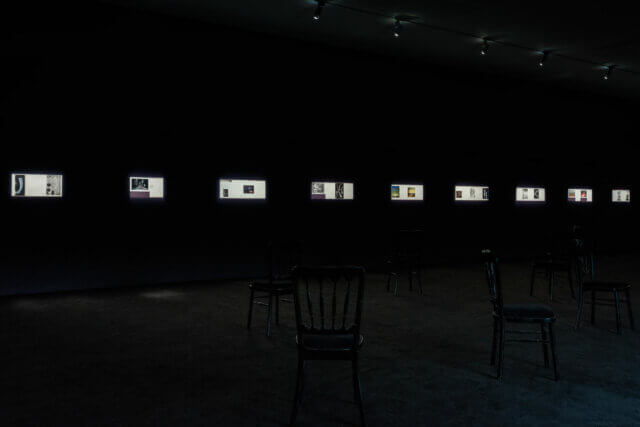 Rose English: A Premonition of the Act, installation view, Camden Art Centre, 2015. Photo: Mark Blower