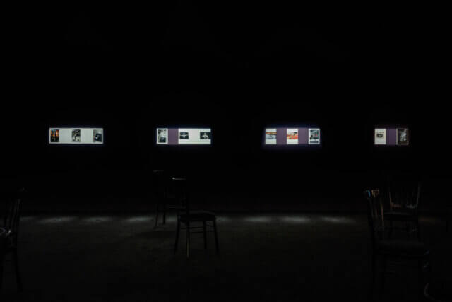 Rose English: A Premonition of the Act, installation view, Camden Art Centre, 2015. Photo: Mark Blower