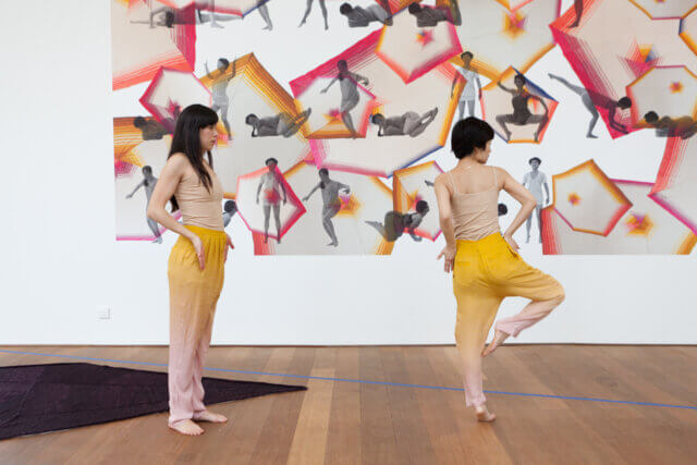 Jennifer Tee, Performance: Entwined Bolero, Torrid-Zone, Museum de Paviljoens, Netherlands, 2011, Courtesy the artist and Galerie Fons Welters, Amsterdam