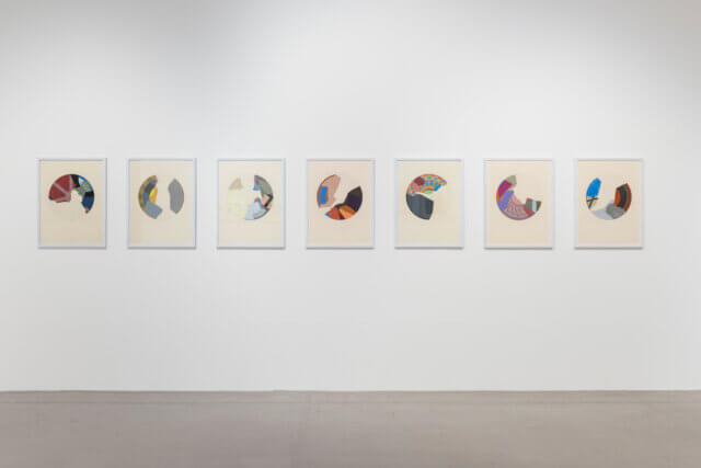 Installation view of Geta Brătescu, 'The Studio: A Tireless,' Ongoing Space at Camden Art Centre, 2017. Photo: Damian Griffiths