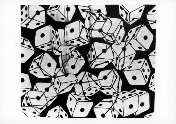 Installation view of Bill Woodrow, 1995, Camden Art Centre.