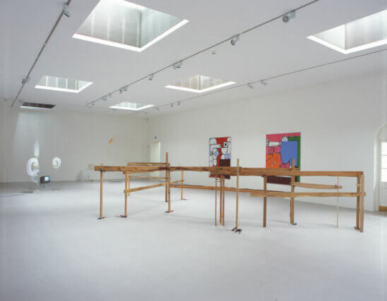 Installation view, The Way We Work Now, Camden Art Centre, 2005