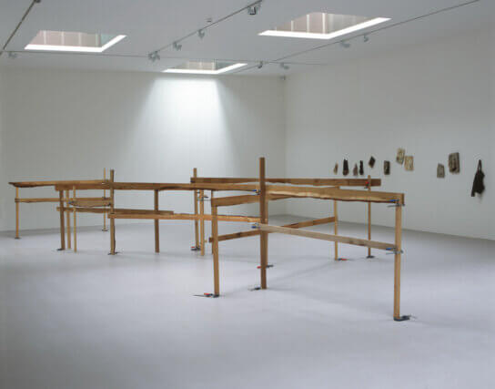 Installation view, The Way We Work Now, Camden Art Centre, 2005