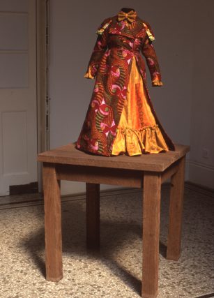 Installation view, 'Yinka Shonibare' at Camden Art Centre, 2000