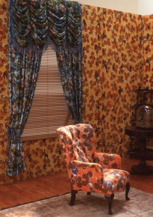Installation view, 'Yinka Shonibare' at Camden Art Centre, 2000