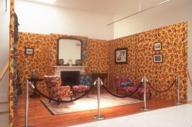 Installation view, 'Yinka Shonibare' at Camden Art Centre, 2000