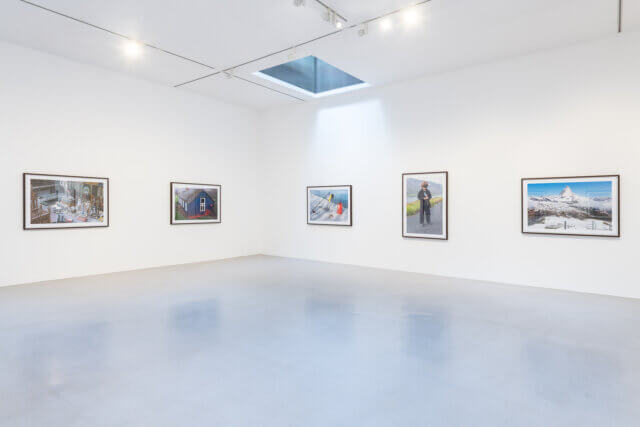 Installation view of Peter Fraser, 'Mathematics,' at Camden Art Centre, 2018. Photo: Damian Griffiths 