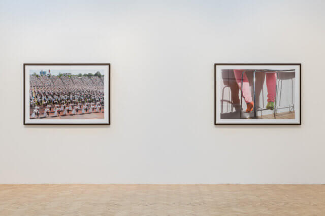 Installation view of Peter Fraser, 'Mathematics,' at Camden Art Centre, 2018. Photo: Damian Griffiths 