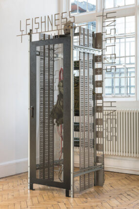 Installation view of Paul Johnson: Teardrop Centre at Camden Art Centre, 2017. Photo: Damian Griffiths