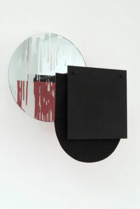 Installation view of Shifting Ground, Claire Barclay at Camden Art Centre, 2008.