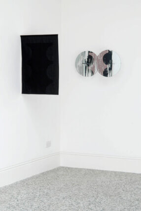 Installation view of Shifting Ground, Claire Barclay at Camden Art Centre, 2008.