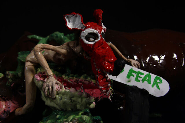 Nathalie Djurberg with music by Hans Berg, Monster (film still), 2011
