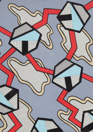 Nathalie Du Pasquier, 'Untitled' pattern from 1983, Courtesy the artist
