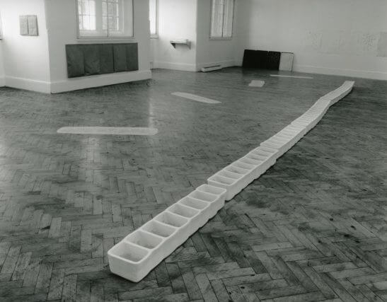 Veronica Ryan, Compartments/Apart-ments installation view, Camden Art Centre, 1995
