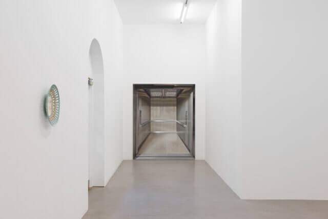 Installation views of Allison Katz, 'Artery' at Camden Art Centre 2022. Photo: Rob Harris