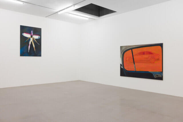 Installation views of Allison Katz, 'Artery' at Camden Art Centre 2022. Photo: Rob Harris