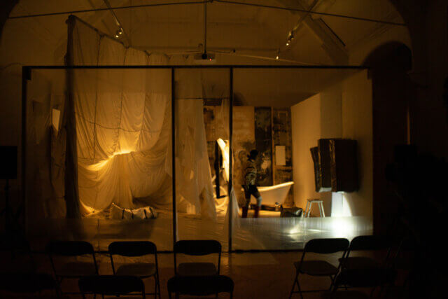 Cõvco: Nexus in Paradise at Camden Art Centre, 2021. Photo credit: Nelta Kasparian