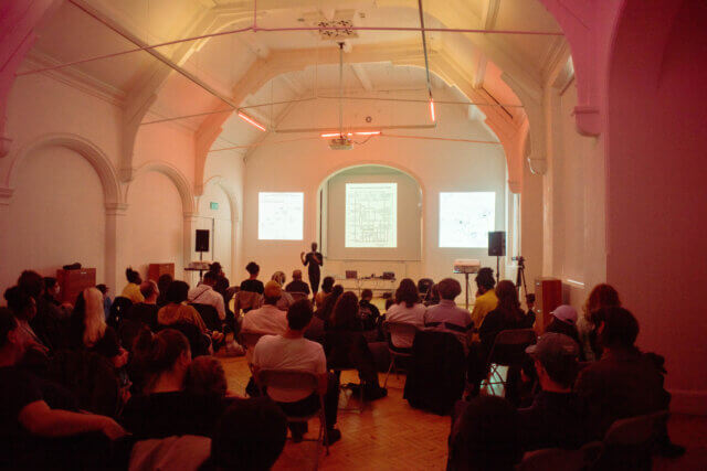 DeForrest Brown Jr./Speaker Music at Camden Art Centre, 2021. Photo credit: Nelta Kasparian
