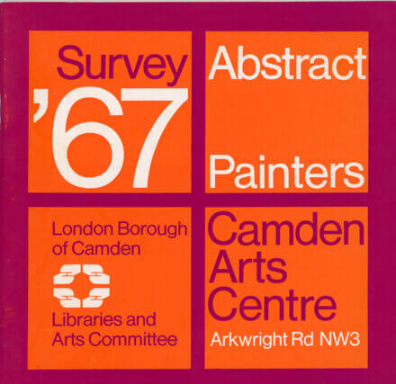 Survey '67 Abstract Painters exhibition at Camden Arts Centre, 1967