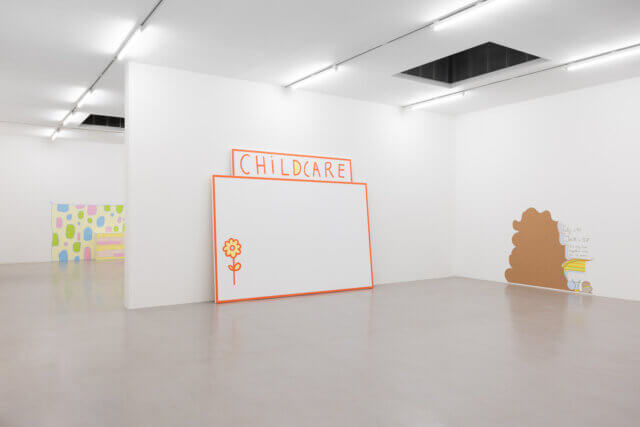 Installation view of Lily van der Stokker, 'Thank you Darling', 2022. Photo: Rob Harris. 