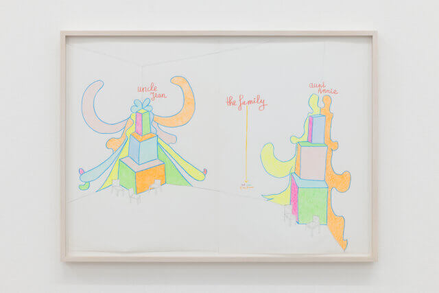 Installation view of Lily van der Stokker, 'Thank you Darling', 2022. Photo: Rob Harris. 
