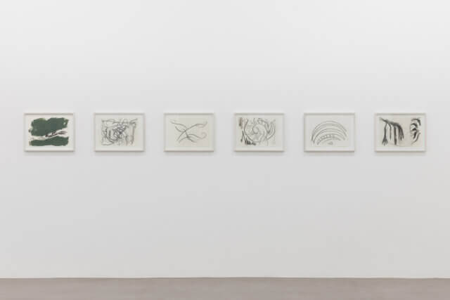 Installation views of Zeinab Saleh, 'Softest place (on earth)' at Camden Art Centre, 2021. Photo: Rob Harris.