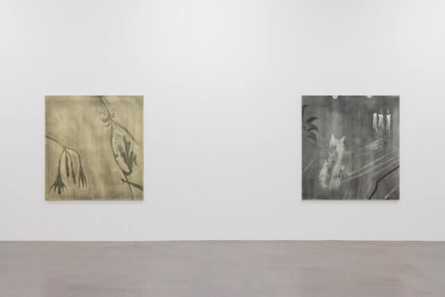 Installation views of Zeinab Saleh, 'Softest place (on earth)' at Camden Art Centre, 2021. Photo: Rob Harris.