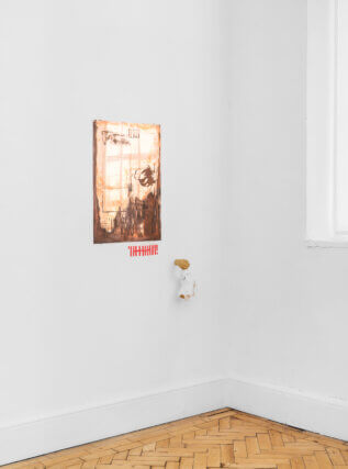 Installation view of Jesse Darling, 'Enclosures' at Camden Art Centre, 2022. Photo: Eva Herzog 