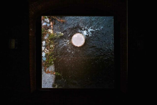 Athanasios Argianas, A Gesture, 24 Times (Hollowed Water) 2020 Film Still Digital video, 3 minutes (loops) Courtesy the artist. Photo:Luke Walker