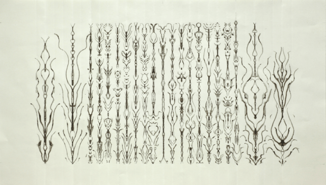 3 Bruce Conner, INKBLOT DRAWING, 2000. Ink on paper. © Conner Family Trust, San Francisco and Artists Rights Society (ARS), New York/ DACS, London