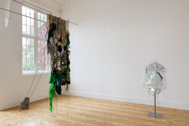 Installation view of Tenant of Culture, 'Soft Acid' at Camden Art Centre, 2022. Photo: Rob Harris.