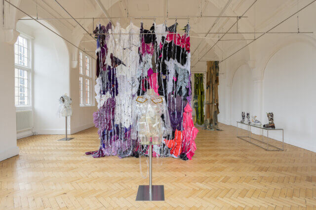Installation view of Tenant of Culture, 'Soft Acid' at Camden Art Centre, 2022. Photo: Rob Harris.