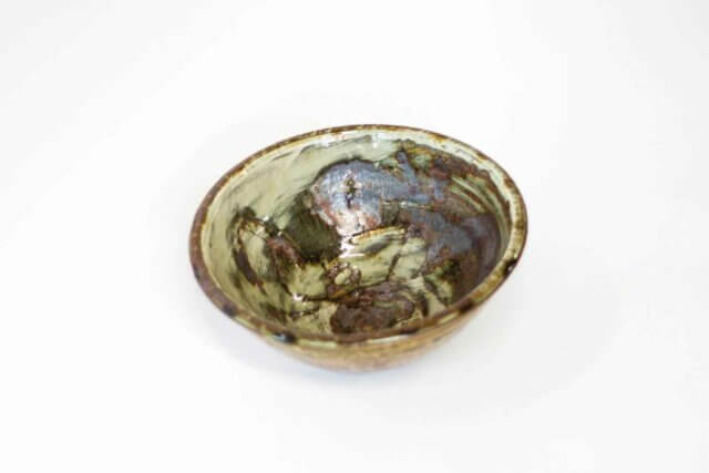 Phoebe Collings-James, Thrown stoneware vessel made at the Leach Pottery, St. Ives, 2021. 19.5 x 18cm 
Photo: Stephanie Thomas