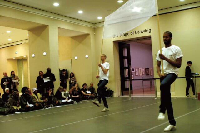 Jimmy Robert and Ian White, 6 things we couldn’t do, but can do now, Tate Britain, London, November 2004. Courtesy of the Estate of Ian White.
