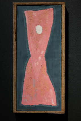 Installation view of Forrest Bess, 'Out of the Blue' at Camden Art Centre, 2022. Photo: Luke Walker