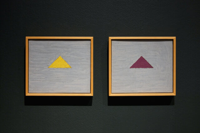 Installation view of Forrest Bess, 'Out of the Blue' at Camden Art Centre, 2022. Photo: Luke Walker