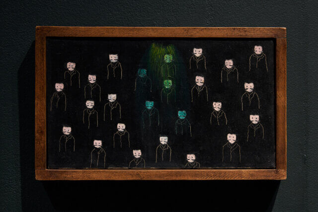 Installation view of Forrest Bess, 'Out of the Blue' at Camden Art Centre, 2022. Photo: Luke Walker