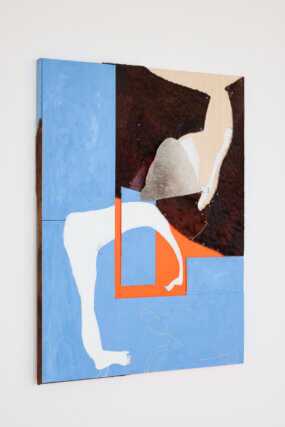 Installation view of Dani and Sheilah ReStack, 'Cuts in the Day' at Camden Art Centre, 2022. Photo: Luke Walker