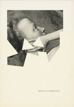 Katja Strunz, Untitled 2006. Collage. 31 ✕ 21 cm. Photo: Markus Hannes. Courtesy of the artist; Contemporary Fine Arts, Berlin; The Modern Institute / Toby Webster Ltd., Glasgow. 
