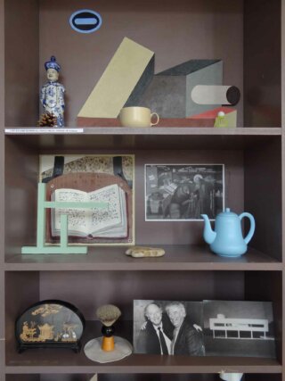 View of Nathalie Du Pasquier’s studio, 2016. Courtesy the artist.