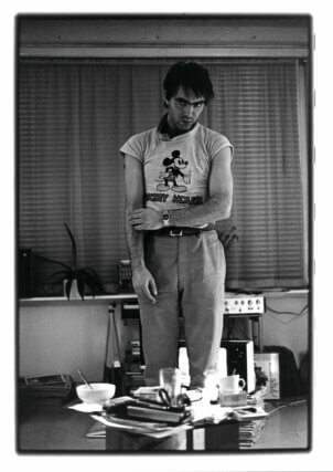 René Daniëls 1979. Photo: Paul Andriesse.