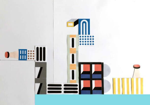 Nathalie Du Pasquier, study for Other Rooms, 2017. Courtesy the artist.