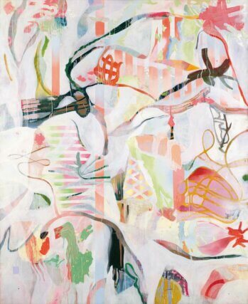 Daniel Richter, Havanna, 1997. Oil, lacquer on canvas, 195 × 160 cm. Dr Hans Jochen Waitz Christoph Graf von Hardenberg. Photo: Jochen Littkeman, Berlin  